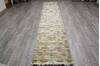 Jaipur Green Runner Hand Knotted 27 X 123  Area Rug 905-147979 Thumb 1