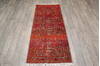Jaipur Red Runner Hand Knotted 26 X 60  Area Rug 905-147980 Thumb 6
