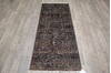 Jaipur Black Runner Hand Knotted 26 X 60 Area Rug 905-147981 Thumb 5