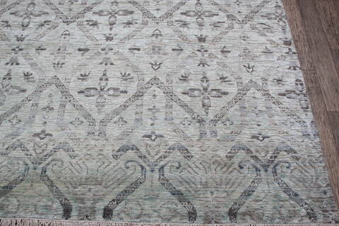 Jaipur Light Blue Hand Knotted 811 X 123 Area Rug 905-147987 Image 3