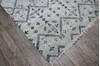 Jaipur Light Blue Hand Knotted 80 X 101 Area Rug 905-147988 Thumb 7