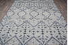 Jaipur Light Blue Hand Knotted 80 X 101  Area Rug 905-147988 Thumb 8