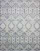 Jaipur Light Blue Hand Knotted 80 X 101 Area Rug 905-147988 Thumb 0