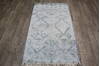 Jaipur Light Blue Hand Knotted 30 X 50  Area Rug 905-147991 Thumb 1