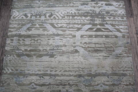 Jaipur Grey Hand Knotted 30 X 50 Area Rug 905-147992 Image 3