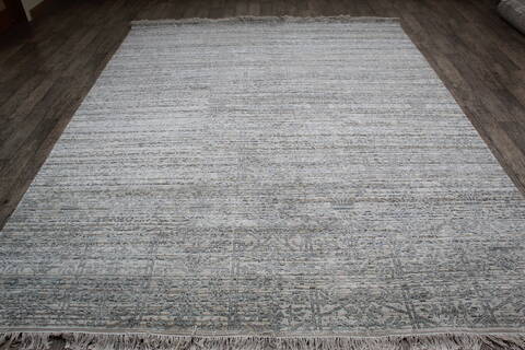 Jaipur White Hand Knotted 80 X 102 Area Rug 905-147995 Image 1
