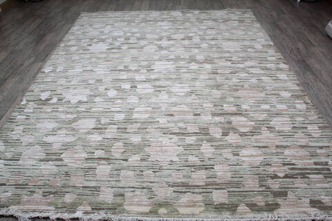 Jaipur Brown Hand Knotted 80 X 102 Area Rug 905-147997 Image 1