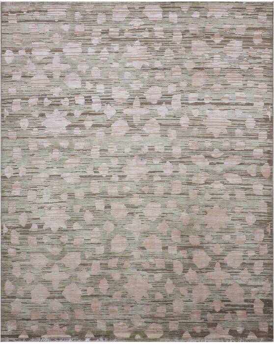 Jaipur Brown Hand Knotted 80 X 102 Area Rug 905-147997 Image 0