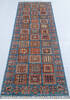 Chobi Blue Runner Hand Knotted 26 X 84 Area Rug 700-148000 Thumb 1