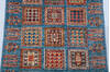 Chobi Blue Runner Hand Knotted 26 X 84  Area Rug 700-148000 Thumb 4