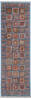 Chobi Blue Runner Hand Knotted 26 X 84  Area Rug 700-148000 Thumb 0