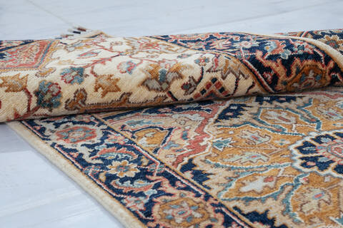 Chobi Red Runner Hand Knotted 25 X 81 Area Rug 700-148001 Image 5