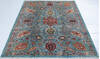 Chobi Green Hand Knotted 61 X 82 Area Rug 700-148012 Thumb 1