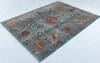 Chobi Green Hand Knotted 61 X 82 Area Rug 700-148012 Thumb 2