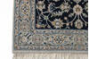 Nain Blue Runner Hand Knotted 25 X 66  Area Rug 902-148027 Thumb 2