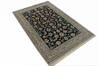 Nain Blue Runner Hand Knotted 25 X 160 Area Rug 902-148028 Thumb 3