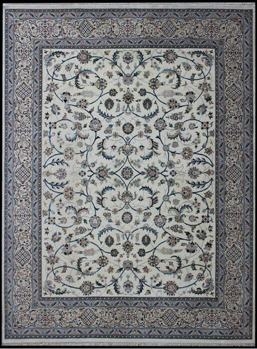 Nain Beige Hand Knotted 66 X 99 Area Rug 902-148032 Image 0