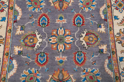 Chobi Grey Hand Knotted 41 X 511 Area Rug 700-148045 Image 4