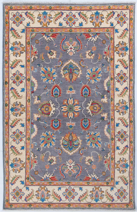 Chobi Grey Hand Knotted 41 X 511 Area Rug 700-148045 Image 0