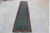 Vintage Green Runner Hand Knotted 23 X 120  Area Rug 902-148051 Thumb 0