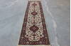 Kashan Beige Runner Hand Knotted 26 X 100  Area Rug 902-148059 Thumb 0