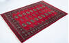 Bokhara Red Hand Knotted 41 X 60  Area Rug 700-148063 Thumb 2
