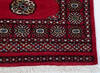 Bokhara Red Hand Knotted 41 X 60  Area Rug 700-148063 Thumb 3