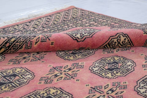 Bokhara Red Hand Knotted 41 X 511 Area Rug 700-148068 Image 5