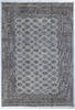 Bokhara Grey Hand Knotted 62 X 90 Area Rug 700-148069 Thumb 0