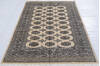 Bokhara Beige Hand Knotted 48 X 65  Area Rug 700-148071 Thumb 1