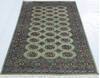 Bokhara Green Hand Knotted 41 X 60 Area Rug 700-148073 Thumb 1