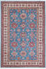 Kazak Light Blue Hand Knotted 68 X 911 Area Rug 700-148076 Thumb 0