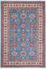 Kazak Light Blue Hand Knotted 68 X 911  Area Rug 700-148076 Thumb 0