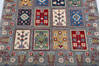 Kazak Light Gray Hand Knotted 34 X 49 Area Rug 700-148096 Thumb 4