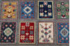 Kazak Light Gray Hand Knotted 34 X 49 Area Rug 700-148096 Thumb 5