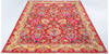 Chobi Orange Hand Knotted 82 X 101 Area Rug 700-148099 Thumb 1