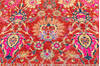 Chobi Orange Hand Knotted 82 X 101 Area Rug 700-148099 Thumb 3