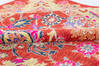 Chobi Orange Hand Knotted 82 X 101 Area Rug 700-148099 Thumb 5