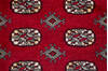 Bokhara Red Hand Knotted 53 X 82  Area Rug 700-148104 Thumb 4
