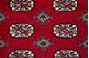 Bokhara Red Hand Knotted 53 X 82 Area Rug 700-148104 Thumb 4