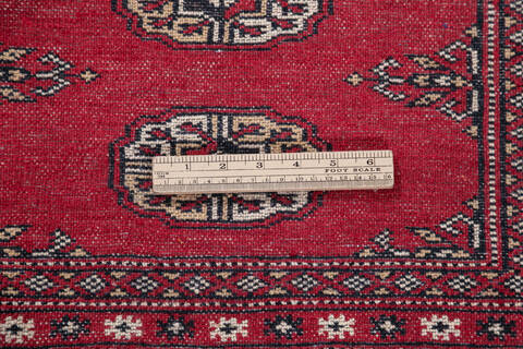 Bokhara Red Hand Knotted 510 X 80 Area Rug 700-148105 Image 6