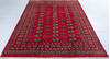 Bokhara Red Hand Knotted 510 X 80 Area Rug 700-148105 Thumb 1