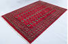 Bokhara Red Hand Knotted 510 X 80 Area Rug 700-148105 Thumb 2