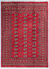 Bokhara Red Hand Knotted 510 X 80 Area Rug 700-148105 Thumb 0
