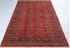 Bokhara Orange Hand Knotted 66 X 910  Area Rug 700-148107 Thumb 1