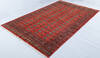 Bokhara Orange Hand Knotted 66 X 910  Area Rug 700-148107 Thumb 2