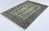 Bokhara Green Hand Knotted 49 X 68 Area Rug 700-148108 Thumb 2