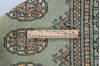 Bokhara Green Hand Knotted 49 X 68 Area Rug 700-148108 Thumb 6