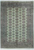 Bokhara Green Hand Knotted 49 X 68  Area Rug 700-148108 Thumb 0