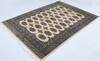 Bokhara Beige Hand Knotted 47 X 66 Area Rug 700-148109 Thumb 2